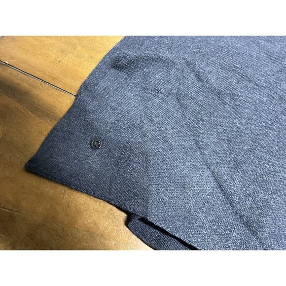 Lululemon Cardigan Women One Size OS Gray After Asana Wrap Studio Cashmere Blend - Picture 11 of 11